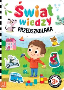 Świat wiedzy przedszkolaka. Autor: Bator Agnieszka. Multiszop.pl Okładka książki Świat wiedzy przedszkolaka
