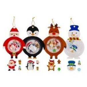 Opakowanie Świąteczna gumka do mazania 3 szt. mix