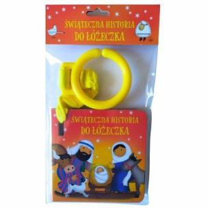 Okładka książki Świąteczna historia do łóżeczka