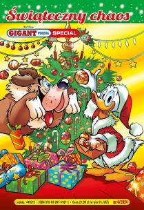 Okładka książki Świąteczny chaos. Gigant Poleca Special. Tom 4/2024
