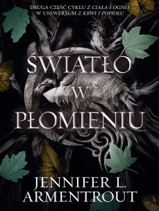 Światło w płomieniu. Autor: Armentrout Jennifer L.. Multiszop.pl Okładka książki Światło w płomieniu