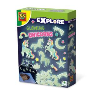 Świecące w nocy jednorożce Ses Creative. Wydawca: SES Creative. Multiszop.pl Opakowanie Świecące w nocy jednorożce Ses Creative