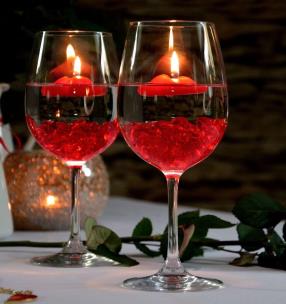 Opakowanie Świece romantic pływające 6szt