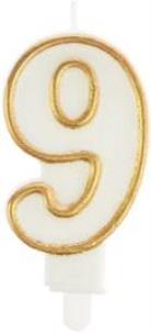 Opakowanie Świeczka 9 złota