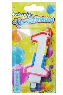 Opakowanie Świeczka urodzinowa 1