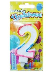 Opakowanie Świeczka urodzinowa 2