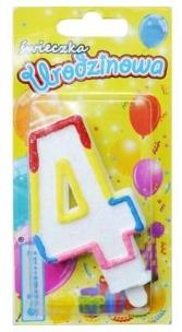 Opakowanie Świeczka urodzinowa 4