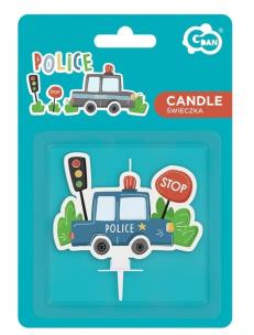 Opakowanie Świeczka urodzinowa Police 5x7cm