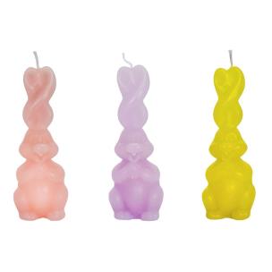 Opakowanie Świeczka zajączek pastel MIX