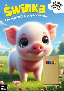 Świnka i przyjaciele z gospodarstwa. Autor: Opracowanie zbiorowe. Multiszop.pl Okładka książki Świnka i przyjaciele z gospodarstwa
