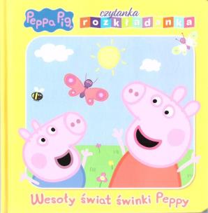 Okładka książki Świnka Peppa. Czytanka rozkładanka. Wesoły...