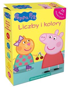 Opakowanie Świnka Peppa. Liczby i kolory. Karty edukacyjne