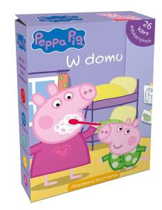 Okładka książki Świnka Peppa. W domu