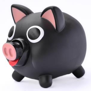 Opakowanie Świnka skarbonka Jiggy Bank czarna