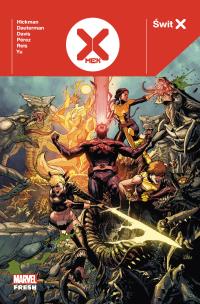 Świt X T.2 X-Men. Autor:   Praca zbiorowa. Multiszop.pl Okładka książki Świt X T.2 X-Men