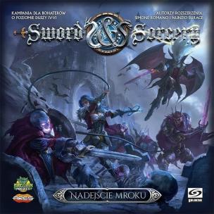 Sword & Sorcery: Nadejście mroku GALAKTA. Wydawca: GALAKTA. Multiszop.pl Opakowanie Sword & Sorcery: Nadejście mroku GALAKTA