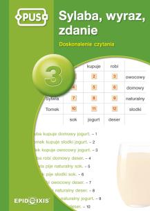 Sylaba, wyraz, zdanie cz.3. Autor:   Praca zbiorowa. Multiszop.pl Okładka książki Sylaba, wyraz, zdanie cz.3
