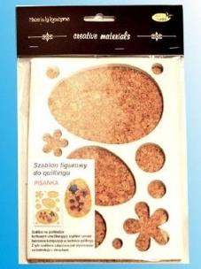 Opakowanie Szablon figurowy do quillingu pisanka 14.5x19cm