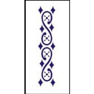 Opakowanie Szablon zmywalny 6x28cm