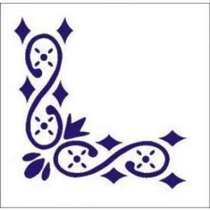 Opakowanie Szablon zmywalny narożny 12x15cm