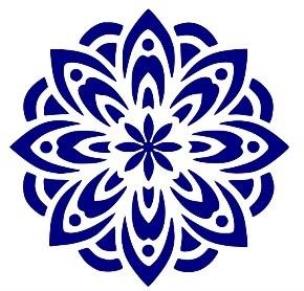 Opakowanie Szablon zmywalny ornament A4 20x30cm