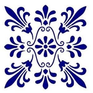 Opakowanie Szablon zmywalny ornament A4 20x30cm