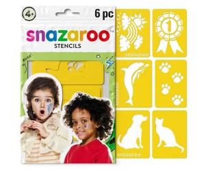 Opakowanie Szablony do malowania twarzy 6szt