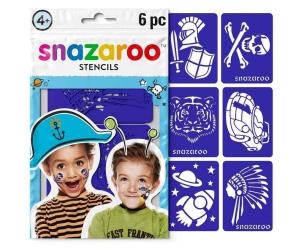 Opakowanie Szablony do malowania twarzy 6szt