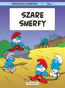 Okładka książki Szare Smerfy. Smerfy