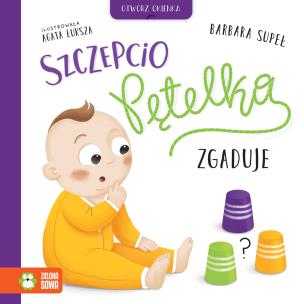 Szczepcio Pętelka zgaduje. Szczepcio Pętelka. Autor: Supeł Barbara. Multiszop.pl Okładka książki Szczepcio Pętelka zgaduje. Szczepcio Pętelka