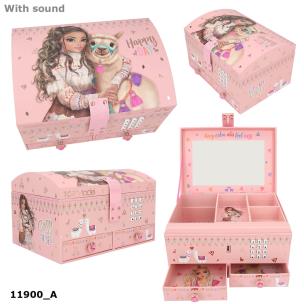 Opakowanie Szkatułka grająca na kod Top Model z lusterkiem 11900A