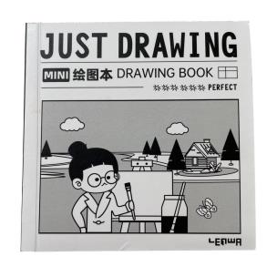 Opakowanie Szkicownik 100x100/80K Dziewczynka