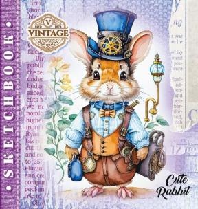 Opakowanie Szkicownik 200x200/36K 100g/m2 królicz FRESH