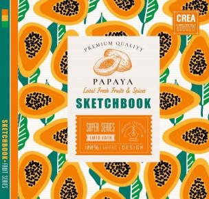 Opakowanie Szkicownik 200x200/36K 100g/m2 papaja FRESH