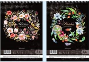 Opakowanie Szkicownik A4 koło 12 kartek 140g/m2