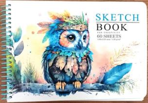 Opakowanie Szkicownik A5/60K gładki Sowa