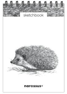 Opakowanie Szkicownik A5/60K na spirali - Jeż