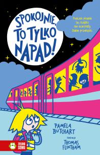 Szkolne szaleństwa. Spokojnie, to tylko napad!. Autor: Pamela Butchart. Multiszop.pl Okładka książki Szkolne szaleństwa. Spokojnie, to tylko napad!