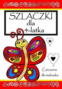 Okładka książki Szlaczki dla 4- latka