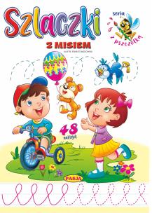 Okładka książki Szlaczki z misiem