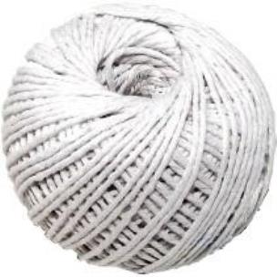 Opakowanie Sznurek bawełniany biały 1,5mmx50m