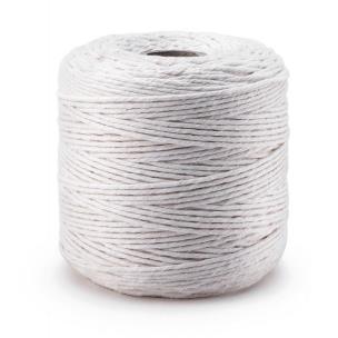 Opakowanie Sznurek bawełniany do makramy biały 2mm 500g
