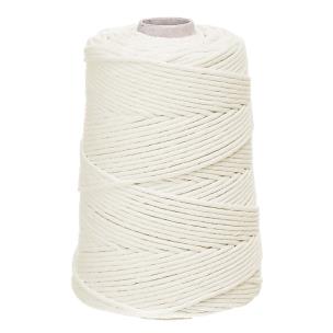 Opakowanie Sznurek bawełniany skręcany kremowy 3mmx100m