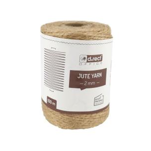 Sznurek jutowy 2mm 100m D.RECT. Wydawca: D.RECT. Multiszop.pl Opakowanie Sznurek jutowy 2mm 100m D.RECT