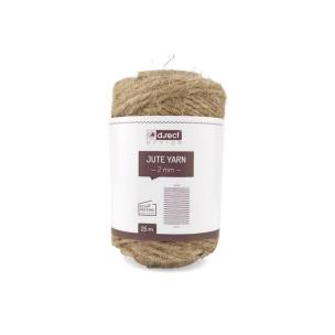 Sznurek jutowy 2mm 25m D.RECT. Wydawca: D.RECT. Multiszop.pl Opakowanie Sznurek jutowy 2mm 25m D.RECT