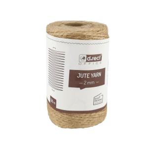 Sznurek jutowy 2mm 50m D.RECT. Wydawca: D.RECT. Multiszop.pl Opakowanie Sznurek jutowy 2mm 50m D.RECT