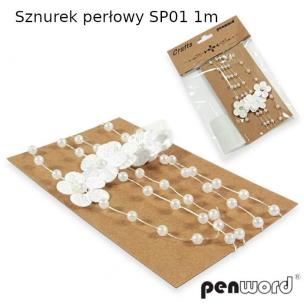 Opakowanie Sznurek perłowy 1m