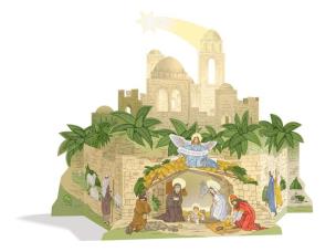 Szopka BN BS-05. Wydawca: MFP. Multiszop.pl Opakowanie Szopka BN BS-05