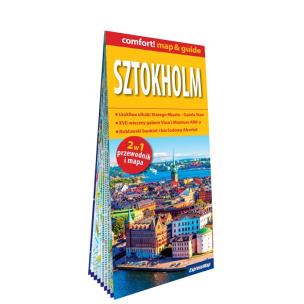 Okładka książki Sztokholm laminowany map&guide 2w1: przewodnik i mapa