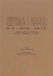 Sztuka i Naród (1942-1944). Autor:   Praca zbiorowa. Multiszop.pl Okładka książki Sztuka i Naród (1942-1944)